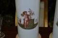 Pair Victorian porcelain vases Thumbnail 4
