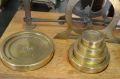 Oak and brass scales set Thumbnail 2