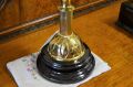 Victorian oil lamp with ruby shade Thumbnail 4