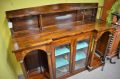 A 19th century rosewood display cabinet Thumbnail 2