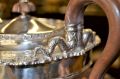 Four piece silver tea service Thumbnail 6