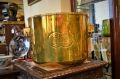 Large brass jardiniere Thumbnail 2