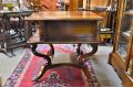 Mahogany low table / book holder Thumbnail 2