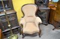 Victorian mahogany armchair Thumbnail 4