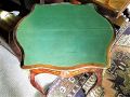Small rosewood card-table with inlay and gilt  Thumbnail 3